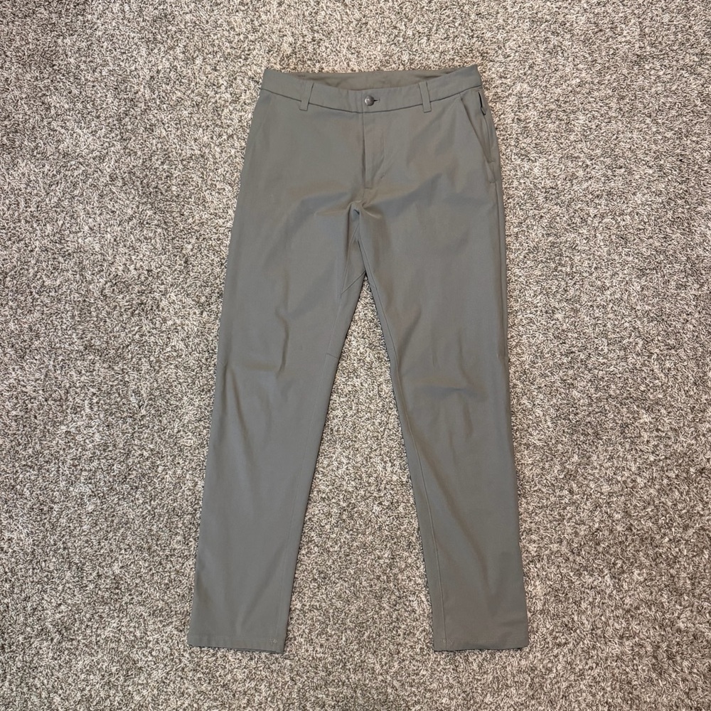 Lululemon ABC Commission Men’s Pant - Size 31 - Khaki / Nomad